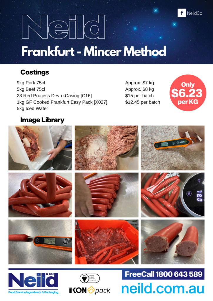 frankfurt mixer mincer for butchers