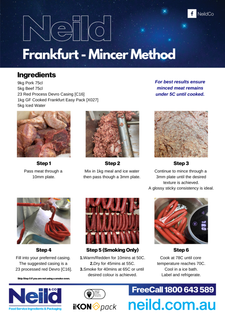 frankfurt mixer mincer for butchers